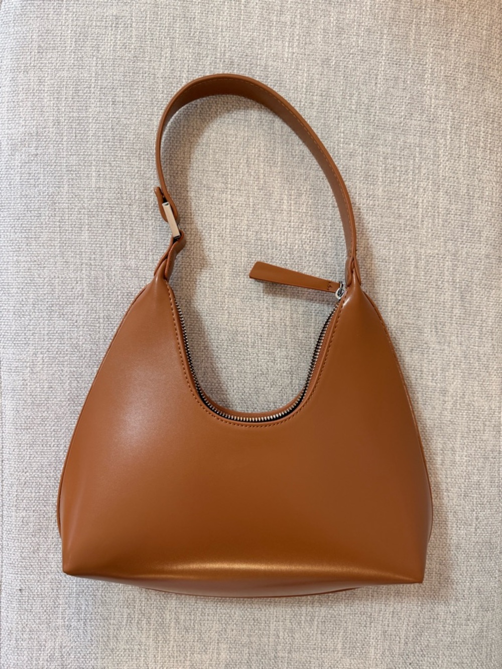 Madison West Caramel Shoulder Mini Bag